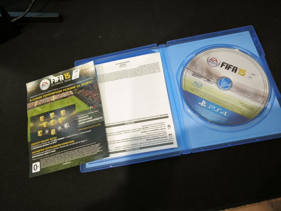 Продам Fifa 15 на ps4