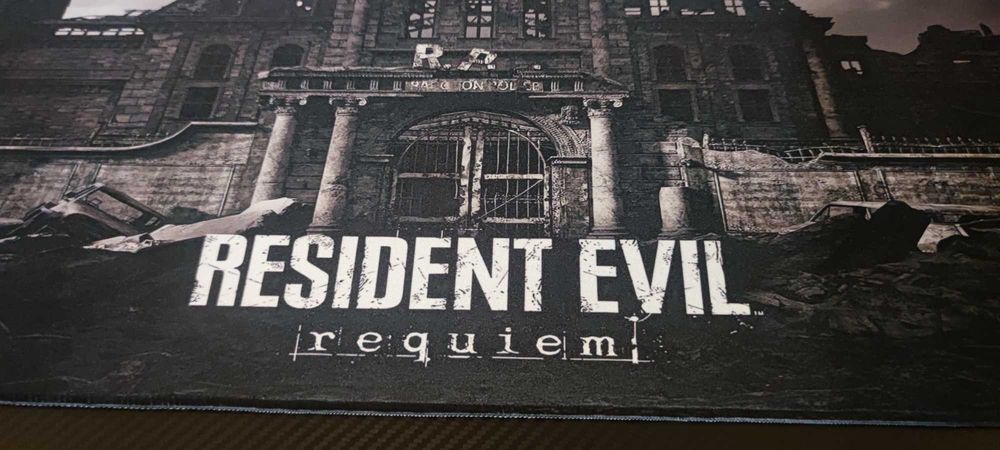 Resident Evil Requiem Mousepad R.P.D Racoon City Police Department Destroyed