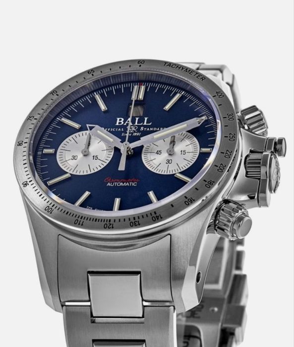 Швейцарские часы Ball, механический хронограф