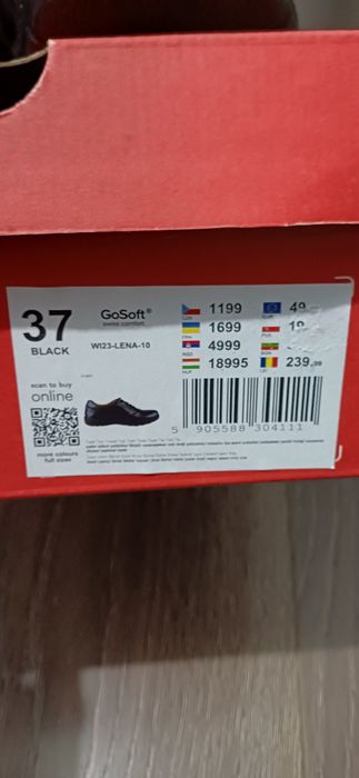 Pantofi GoSoft – mărimea 37 – ca noi