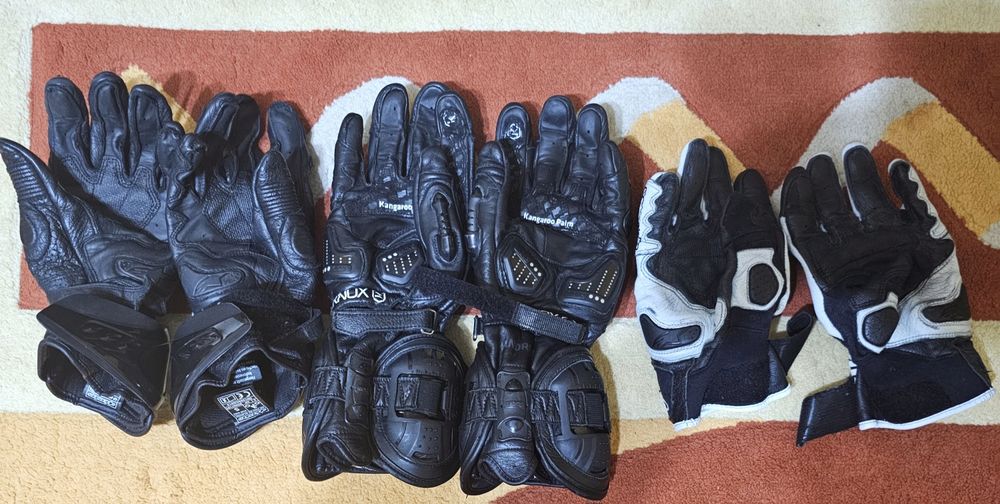 Manusi Knox, Alpinestars SPX Aircarbon v2, Alpinestars GP3PRO, Knox ha