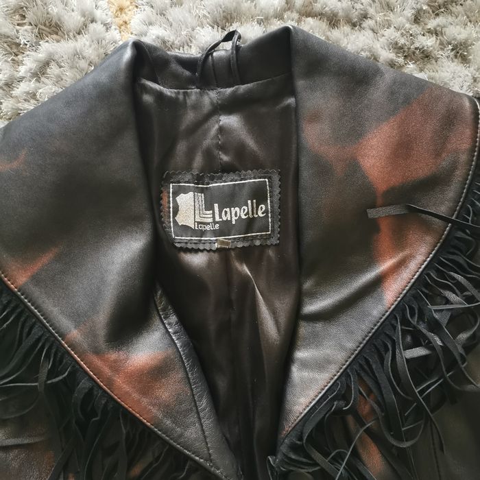 Haina de piele lunga manusa