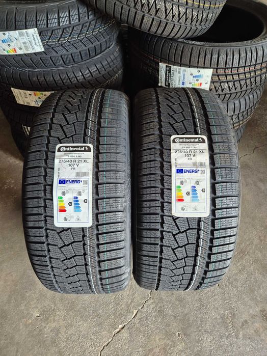 2 Anvelope M+S IARNA - 275/40/21 107V XL FR - Continental Winter Contact TS860S N0 * OEM Porsche - NOU - DOT 4823 !