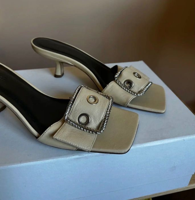 BY FAR Leather Sandals