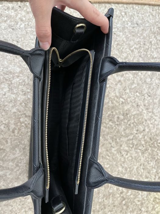 Сумка черная большая prada