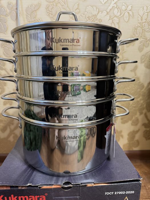 Мантоварка Кукмара 4 яруса, 6 л