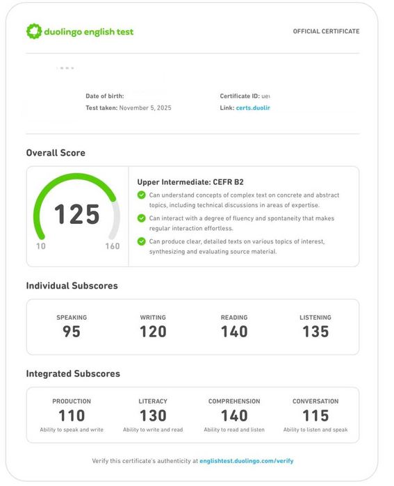 Duolingo English Test — помогу сдать!