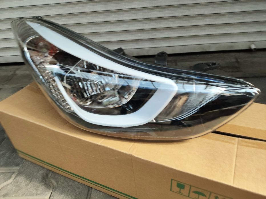 Элантра фара передняя