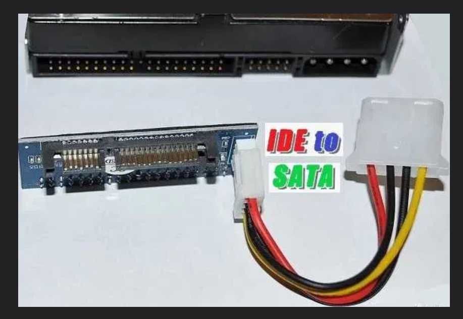 Переходник с IDE на SATA Адаптер Конвертер жесткий диск 3,5
