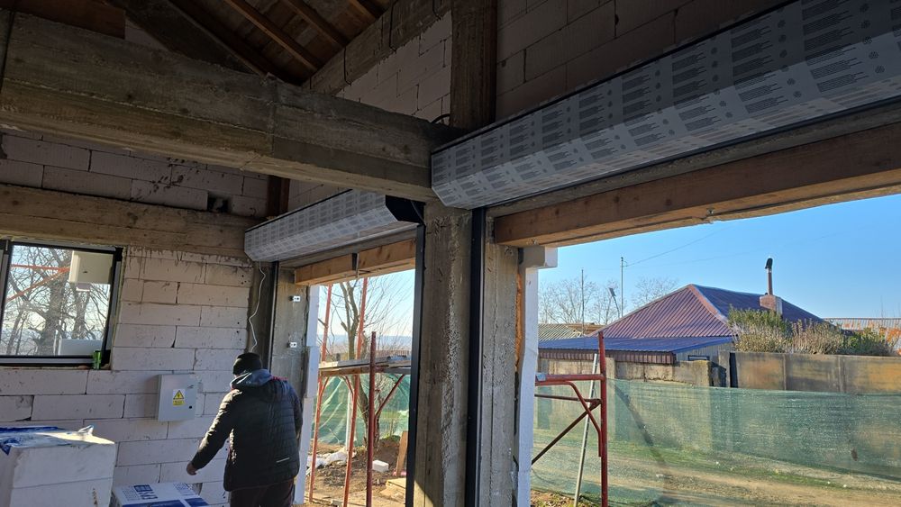Usi garaj Rulou din aluminiu