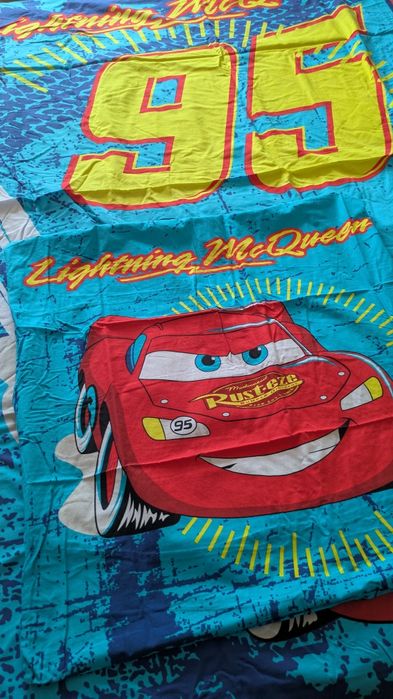 Lenjerie pat cars Mcqueen