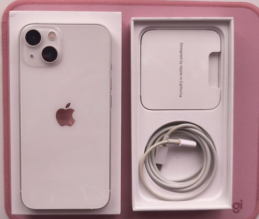 iPhone 13 White– 128GB
Айфон 13 бял.