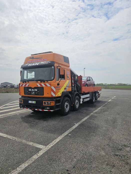 Man 8x2 cu macara