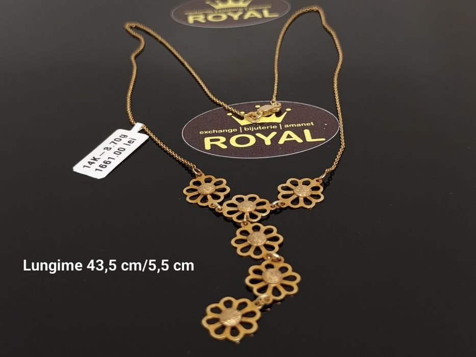 Bijuteria Royal: Lanț aur 14k/3.70 gr