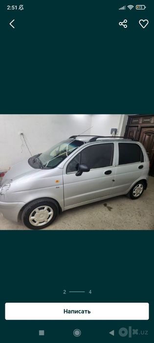 Matiz sotiladi 2010 yil