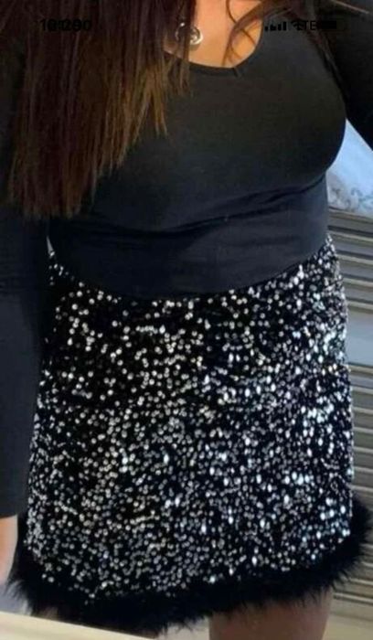 Страхотна пола с пайети