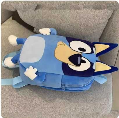 Детска Раница Блуи и Бинго, Плюшена раница Bluey Bingo, Играчка Блуи