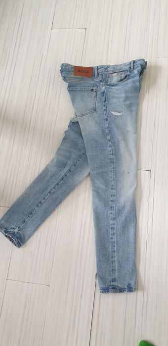 Hugo Boss Onyx Selvedge BO  Slim Fit  33/32 НОВО! ОРИГИНАЛ Мъжки Дънки