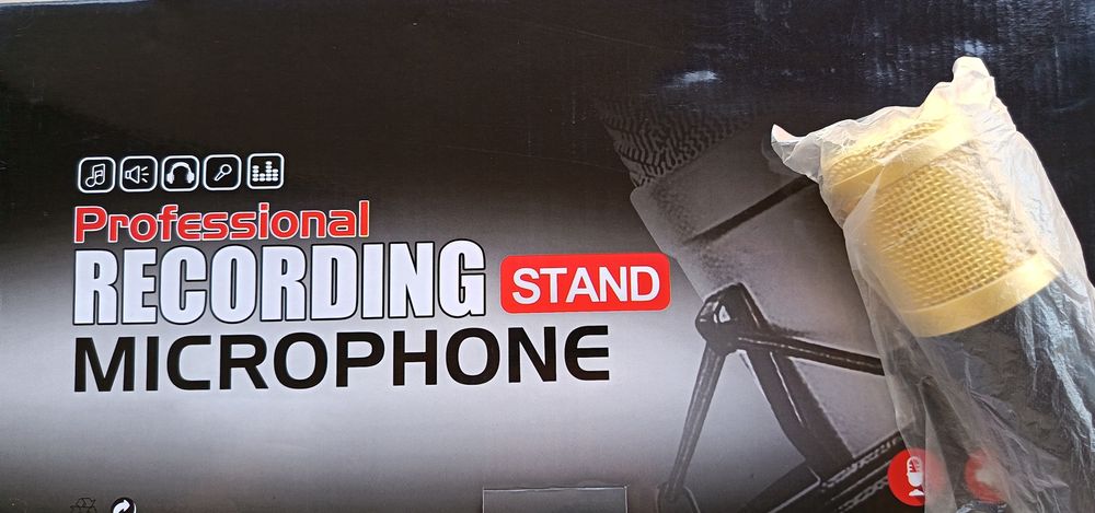 BM - 800  Professional Studia mikrofoni, muzika va podkast uchun