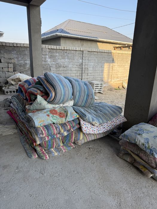 Матрасы, подушки для рабочих