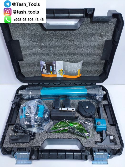 Лазерный уровень 4D 360°