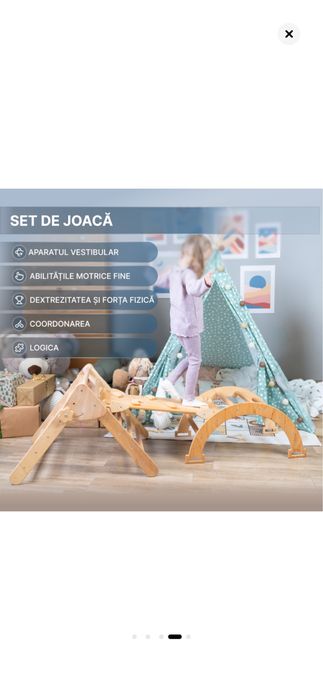 Set de joaca 3in1 Pikler