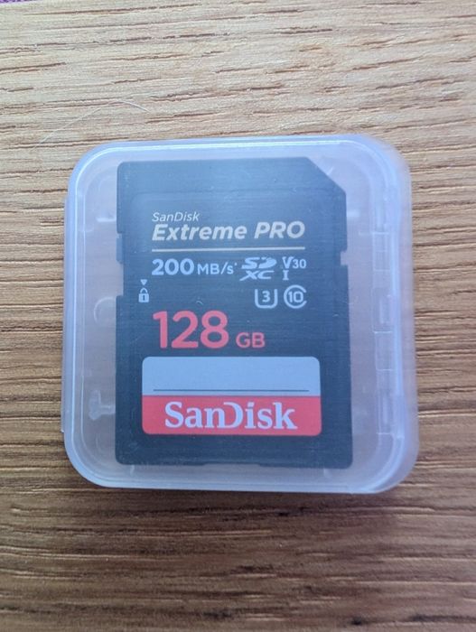 Карта памет SanDisk - Extreme PRO, 128GB, SDXC, Class10