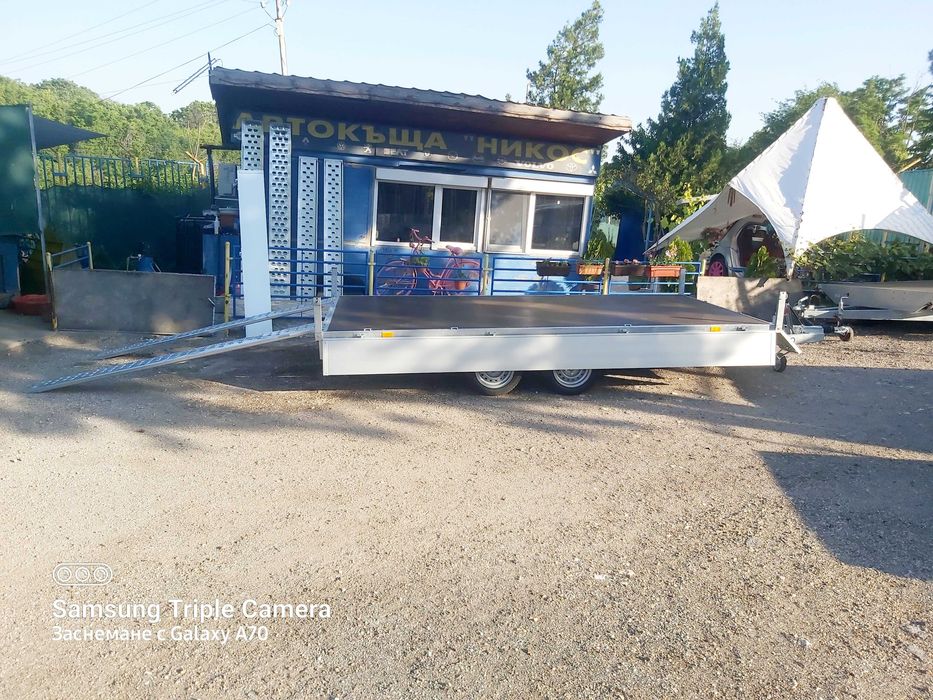 Ремарке Поп Индъстри 4.10 х 2.10 до 2700kg. -НОВО! НАЛИЧНО!