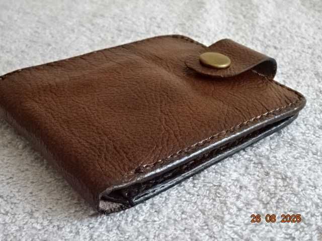 мъжки портфейл /естествена кожа/ ръчна изработка