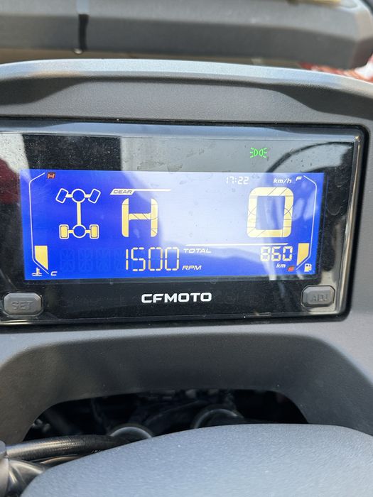 ATV CF MOTO 520 Long ca nou 800km