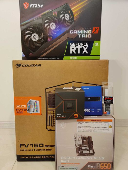 Gaming PC/Workstation Ryzen 7950X 32GB RTX3080