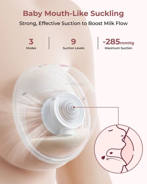 Momcozy M5 smart breast pump Single