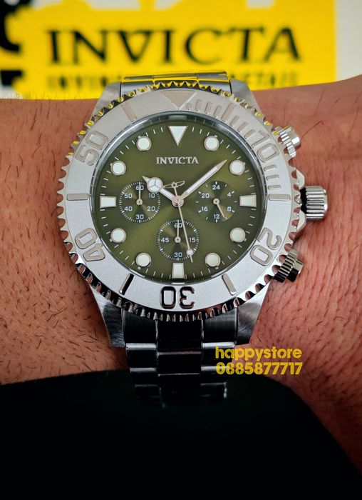 INVICTA Grand Diver Silver 48 mm, Инвикта нов ръчен часовник