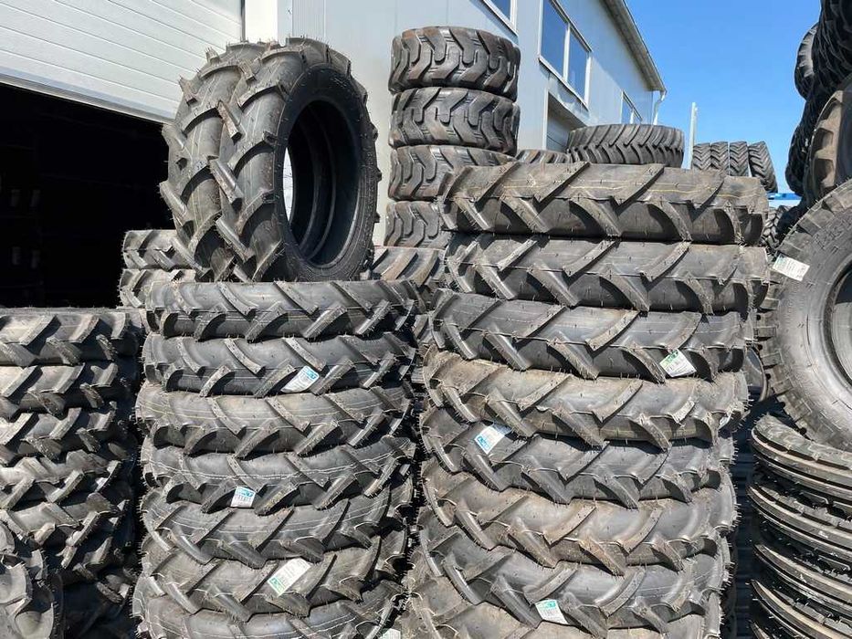 Cauciucuri noi 5.00-15 cu 6 pliuri de tractiune pentru tractor