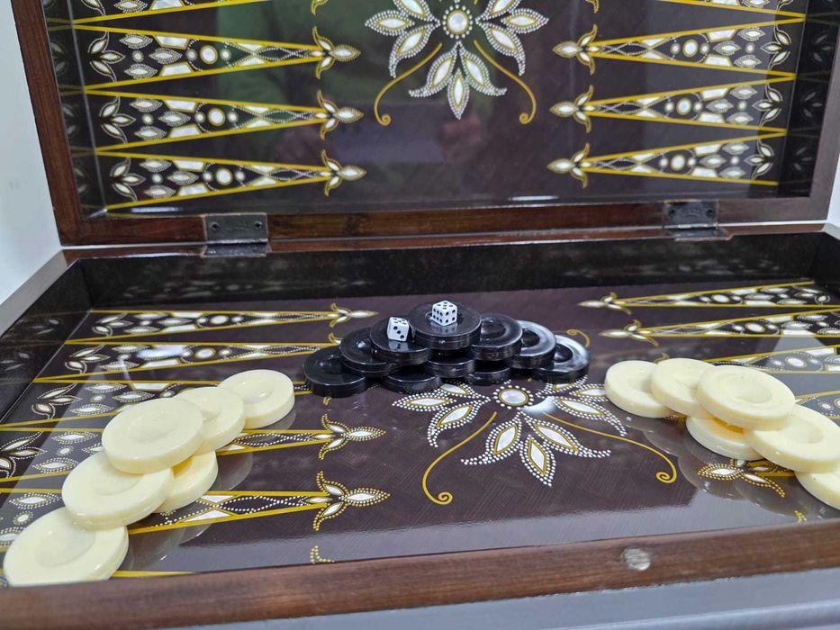 Set de Table Istanbul - Artă în Lemn, Sidef