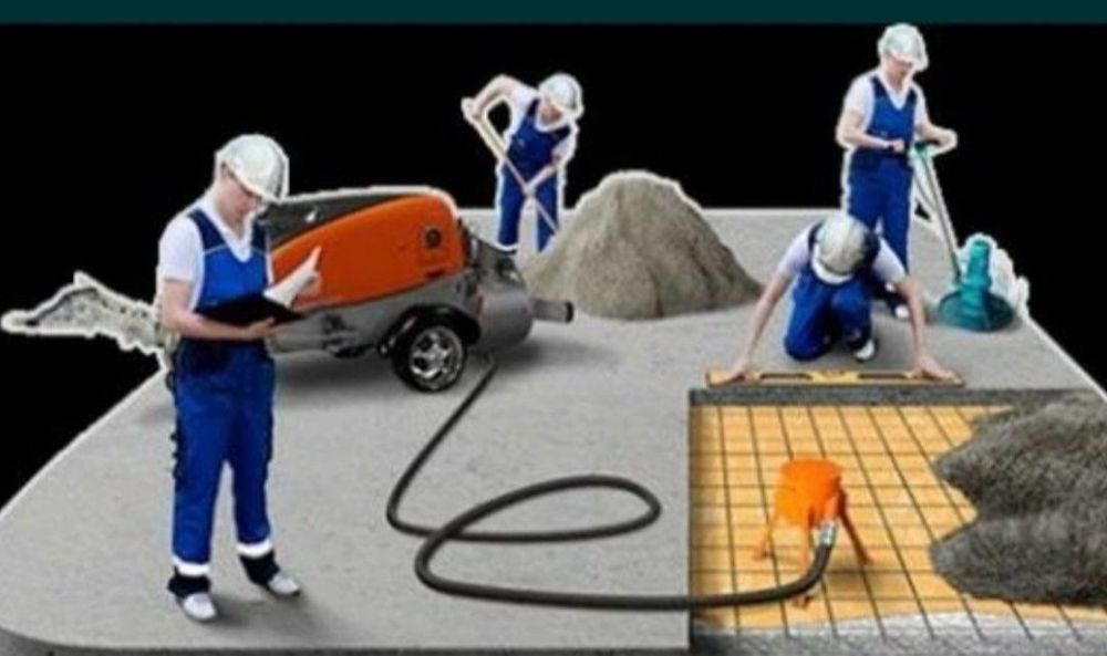 Сухой стяжки по Ташкенте