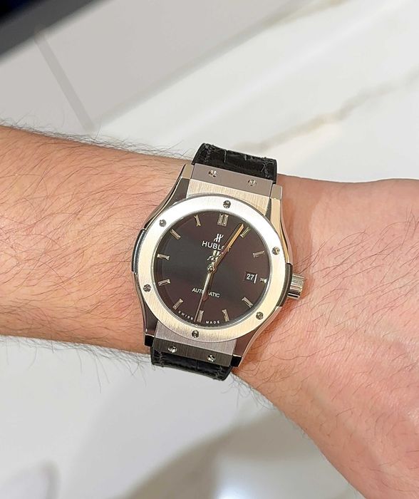 hb classic fusion 42mm Silv