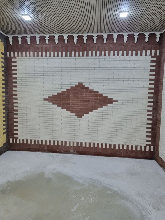 Облицовочный кирпич по Иранской технологии. Евро фасад.