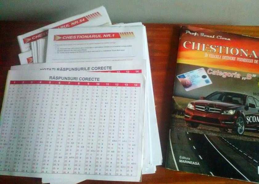 Chestionare auto cat.B