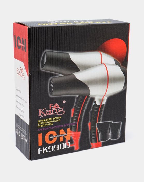 Professional fen FaKang, ION FK-9900, soch quritish uchun fen