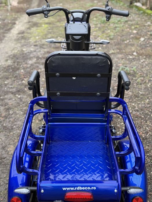 Tricicleta electrica RDB Sinoe fara permis, 500W, 2022, 25 km/h