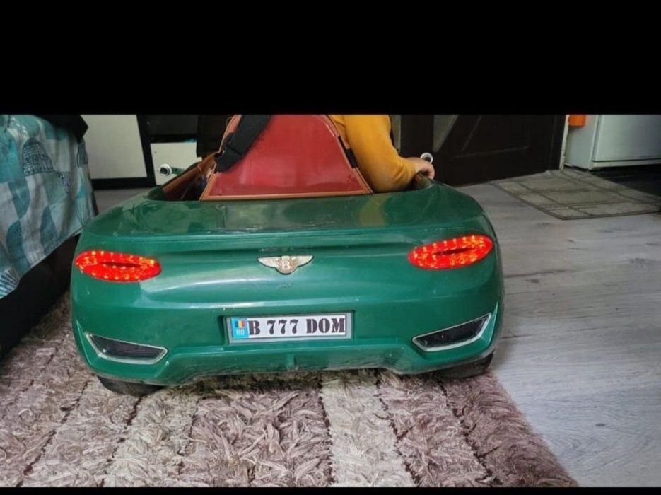 Bentley verde mașina de copii