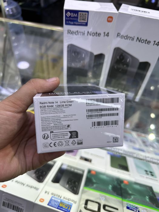 Redmi Note 14 6/128 Yangi