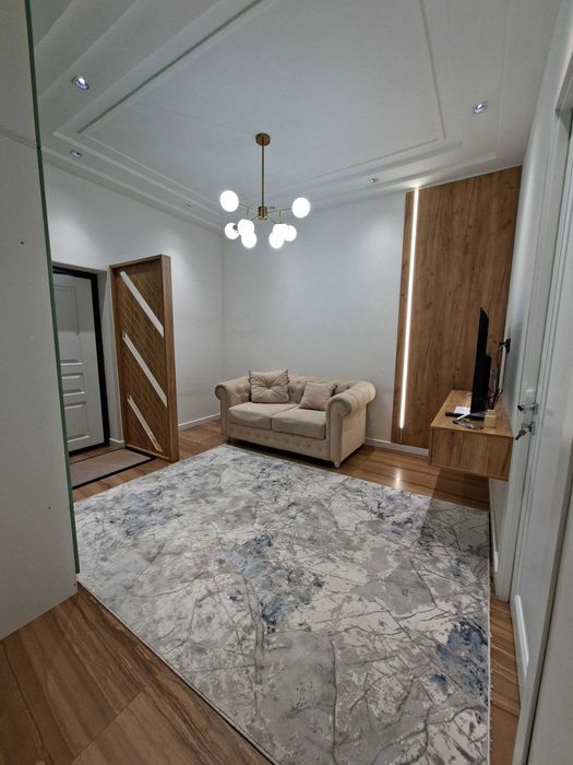 2-комнатная квартира 51 м² с ремонтом в ЖК O'zbegim, Яккасарай