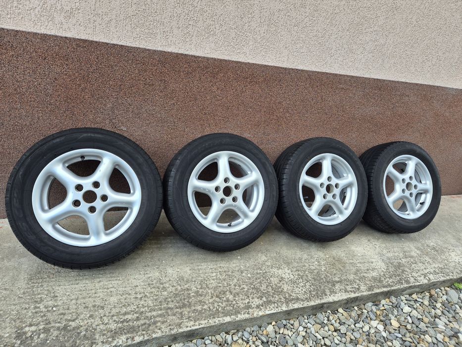 Jante R15 5x112 cu anvelope vară 205/69R15