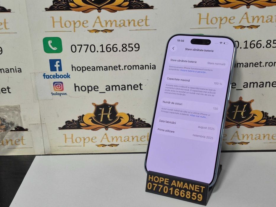 Hope Amanet P10/iPhone 17 256GB Garantie Apple