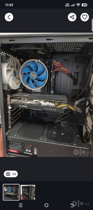 i3 10100f RX5600XT 6GB KOMPYUTER