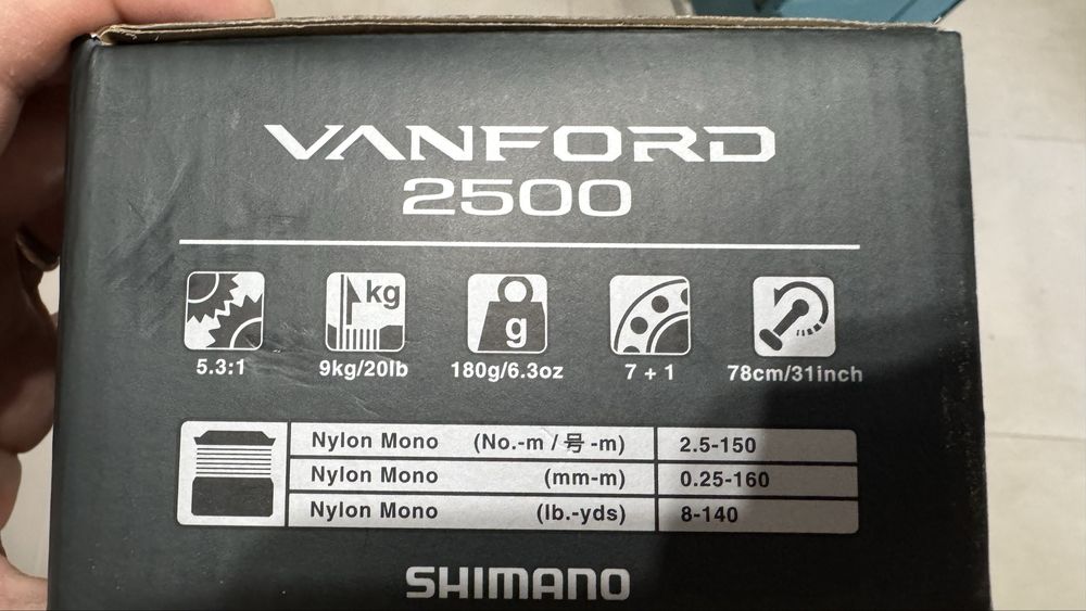 Mulineta Shimano Vanford 2500