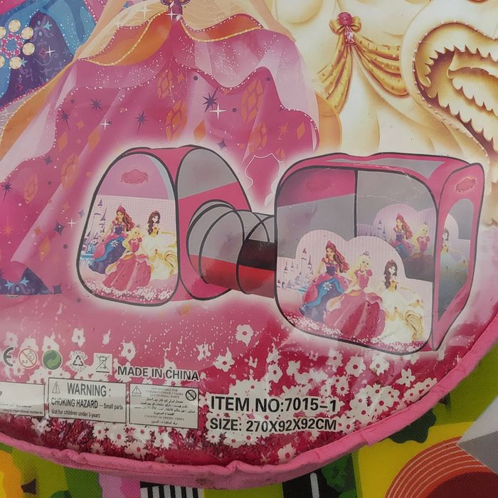 Домик,палатка с тоннелем 3 в 1 для девочки