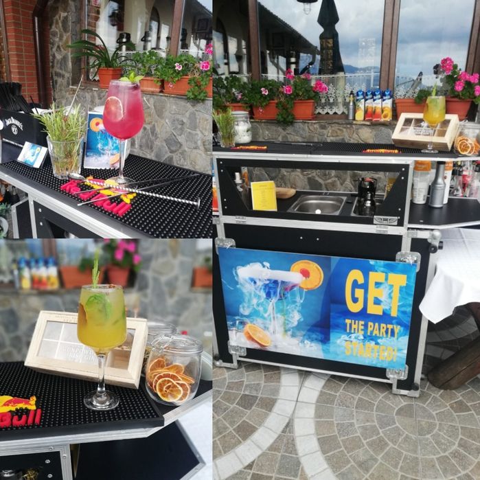 BARMAN LA EVENIMENTE & Cocktails BarMobil - nunti, botezuri, petreceri